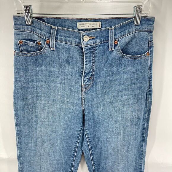 Levi's Womens Bootcut 512 Jeans Perfectly Slimming Medium Wash Size 10 Medium - Picture 8 of 10